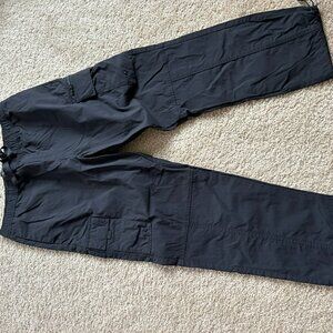men cargo pants XL black